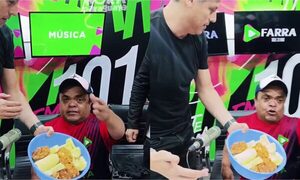 (VIDEO) ¡Enrique Pavón desayunó tortilla gracias a Olimpia!