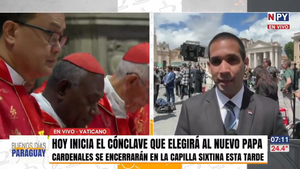 ¡Hoy arranca el Cónclave! A las 12:00 de Paraguay los cardenales se encerraran en la Capilla Sixtina