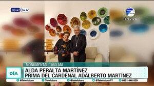 Prima de cardenal Adalberto Martínez: ''Él se encuentra feliz y sereno, el domingo cené con él''