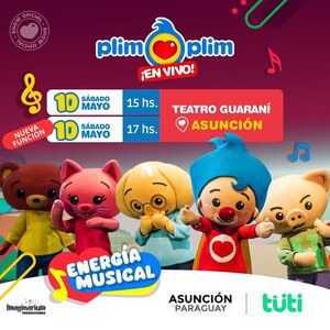 ¡Nueva función habilitada para disfrutar del show de Plim Plim este finde! - trece