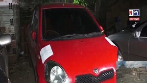 Policía incautó vehículo vinculado a caso de robo con resultado de muerte en Coronel Oviedo