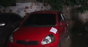 Policía incautó vehículo vinculado a caso de robo con resultado de muerte en Coronel Oviedo - Noticiero Paraguay