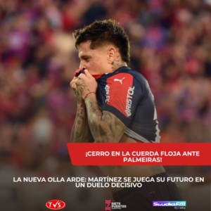 CERRO PORTEÑO SE JUEGA TODO ANTE PALMEIRAS - TVS