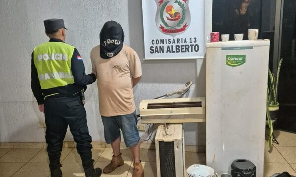 Capturan a hombre que vació casa ajena