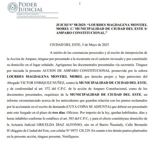 Jueza emplaza por tres días a Prieto a informar sobre destino de dinero público