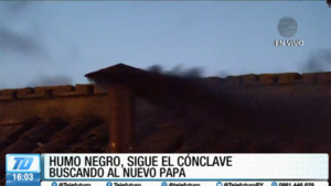 ¡Humo negro! Sigue el cónclave buscando al nuevo Papa