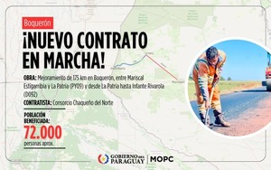MOPC anuncia que «potenciará» la conectividad en el Alto Chaco con la rehabilitación de 175 km de rutas