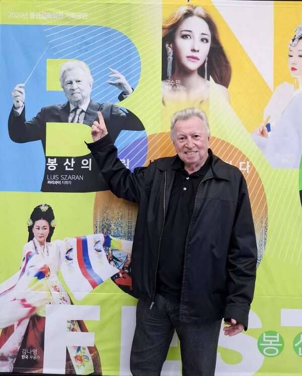 Luis Szarán dirige en Corea del Sur y rinde homenaje a la guarania - Música - ABC Color