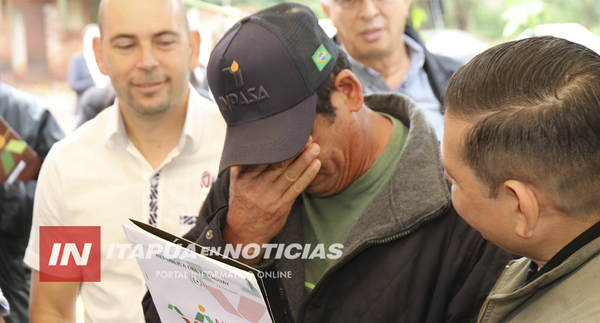 LA TITULACIÓN DE TIERRAS AVANZA EN ITAPÚA: COLONOS DE TRP RECIBEN SUS TÍTULOS