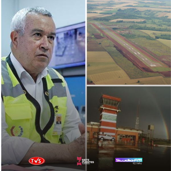 Aeropuerto de Encarnación se prepara para convertirse en internacional a partir de agosto - TVS