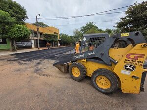 Obras de pavimentación en San Lorenzo ya están en marcha - .::Agencia IP::.