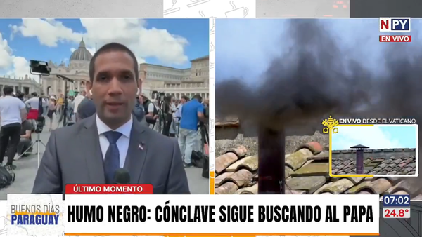 Nuevo humo negro en el Vaticano: Cónclave sigue tras tres votaciones