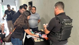Senad refuerza operativos contra el microtráfico en todo el país