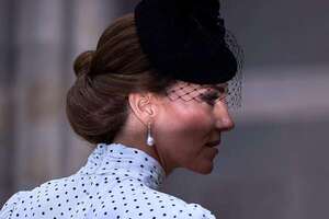 Kate Middleton se destacó con su estilo “Lady Di” en un día histórico en Londres - Gente - ABC Color