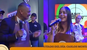 Lari Riquelme recordó sus tiempos de cantante junto a Carlos Montalvo