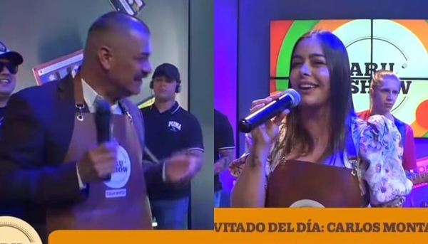 Lari Riquelme recordó sus tiempos de cantante junto a Carlos Montalvo