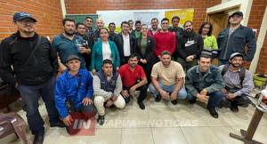 INICIAN CURSO DE SOLDADURA EN CAMBYRETÁ CON APOYO DEL SNPP Y LA MUNICIPALIDAD