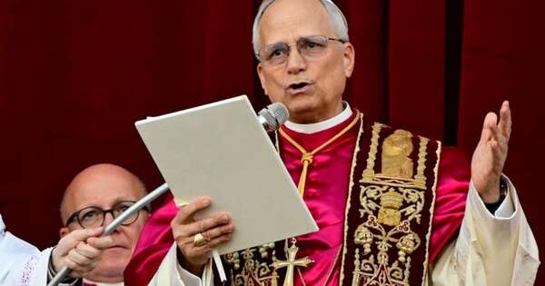 La Nación / El papa León XIV lanza un “llamado a la paz” a “todos los pueblos” en su primer discurso
