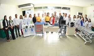 Hospital Los Ángeles de CDE recibe modernos equipos biomédicos donados por Itaipú - ADN Digital