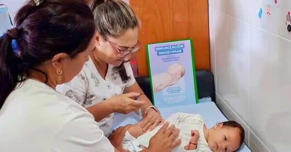 La Nación / El PAI logró inmunizar a 15.000 niños contra el virus sincitial hasta hoy