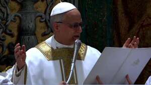 El papa León XIV oficia la primera misa de su pontificado - Mundo - ABC Color