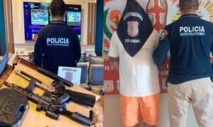 Allanaron departamentos en Presidente Franco tras denuncia por amenaza con rifle y hallaron arsenal – Diario TNPRESS