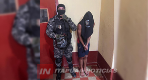 DETIENEN A JOVEN CON ORDEN DE CAPTURA EN ENCARNACIÓN 