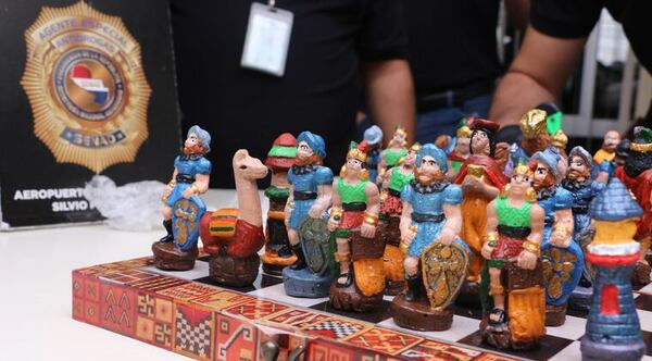 SENAD frustra envío de cocaína camuflada en piezas artesanales con destino a Alemania