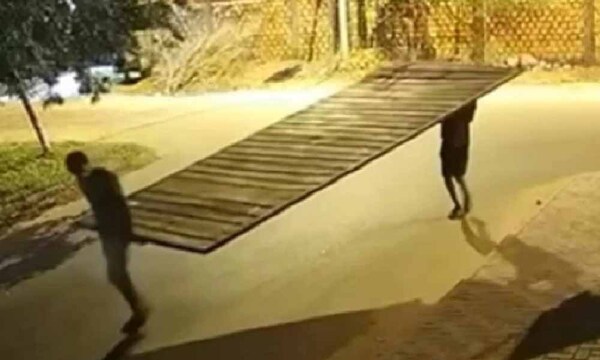 Robaron el portón de una casa en Luque y quedaron detenidos – Prensa 5