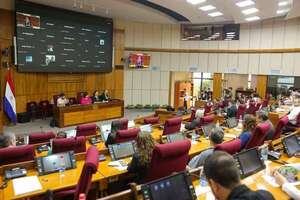 Médicos residentes van al Congreso y exigen “respeto al reglamento”  - Política - ABC Color