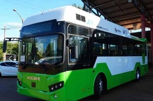 Hernandarias contará desde mañana con buses eléctricos | DIARIO PRIMERA PLANA
