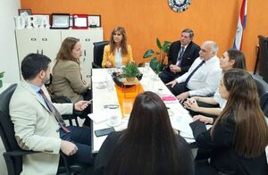 Reunión interinstitucional entre la Dirección del Registro de Automotores y el Ministerio de Relaciones Exteriores
