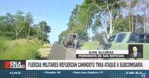 La Nación / FTC realiza fuerte despliegue en Canindeyú tras ataque a comisaría