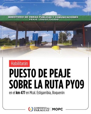 Nuevo peaje en Cruce Toledo comenzará a operar el 12 de mayo - ADN Digital