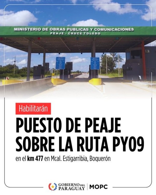 Nuevo peaje en Cruce Toledo comenzará a operar el 12 de mayo - ADN Digital
