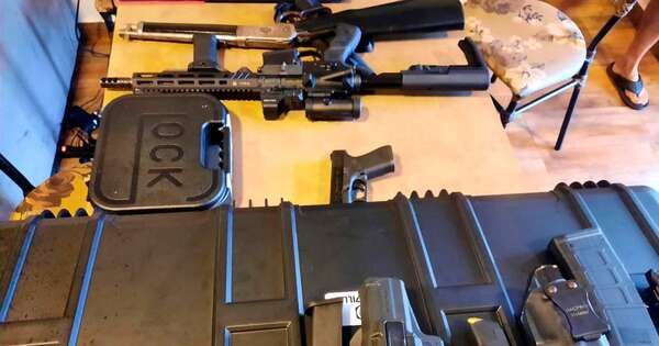 La Nación / Ante supuesta amenaza, allanaron vivienda e incautaron armas de fuego y cartuchos