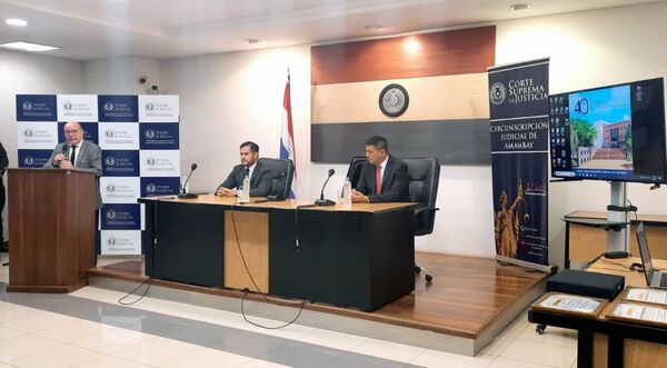 Celebraron el 40° Aniversario de la Circunscripción Judicial de Amambay