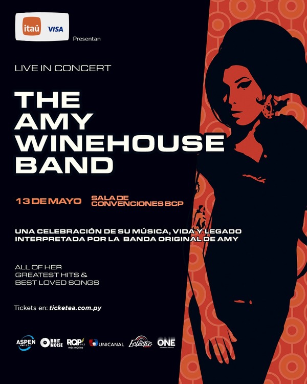 Amy Winehouse band se presentará por primera vez en Paraguay - Unicanal