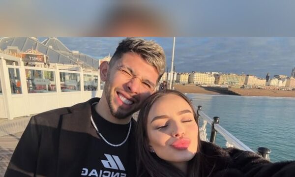 ¿Julio Enciso y su novia se comprometieron con un tatuaje?