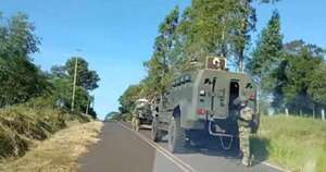 Diario HOY | Militares refuerzan seguridad en Canindeyú tras ataque a tiros a subcomisaría