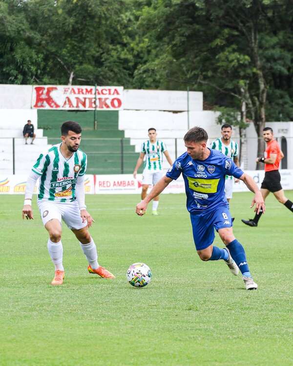 Rubio Ñu resigna un empate en su recinto ante el 12 de Junio VH - Fútbol de Ascenso de Paraguay - ABC Color
