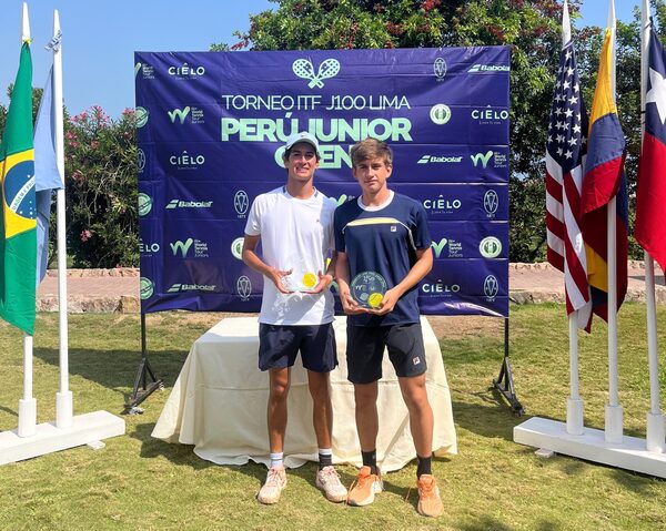 Alvaro Frutos es campeón de dobles y define cetro de singles en Perú