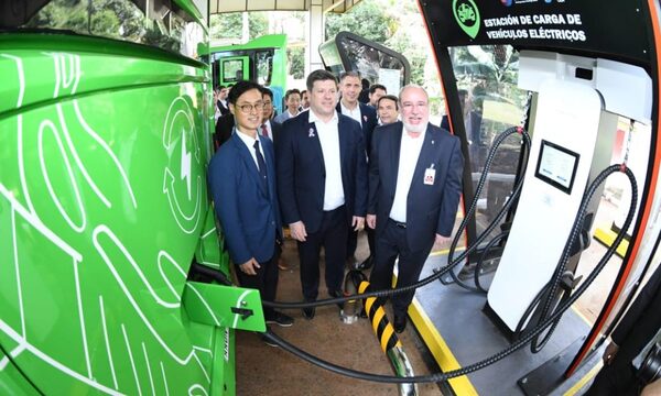 Buses eléctricos donados por Corea del Sur inician operaciones en Hernandarias y habilitan centros de carga rápida – Diario TNPRESS