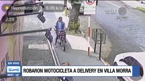 Roban motocicleta a joven delivery en Asunción