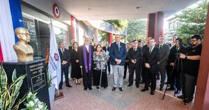 La Nación / Fiscalía rindió homenaje a Marcelo Pecci y destacó avances en cooperación con Colombia