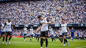 Valencia acaba con el Getafe de Omar Alderete