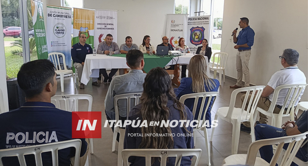 CAMBYRETÁ IMPULSÓ JORNADA DE CAPACITACIÓN SOBRE TRATA DE PERSONAS