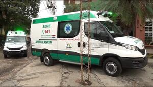 Aparecen tres ambulancias para el SEME, parte de hermética licitación de Tesãi - Nacionales - ABC Color