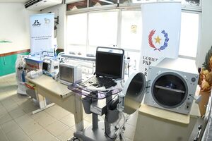 Hospital Los Ángeles de CDE recibe equipos biomédicos adquiridos - .::Agencia IP::.