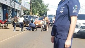 Familia de niños atropellados por motociclista pide ayuda